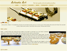 Tablet Screenshot of amberjewelry.com.pl