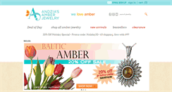 Desktop Screenshot of amberjewelry.com